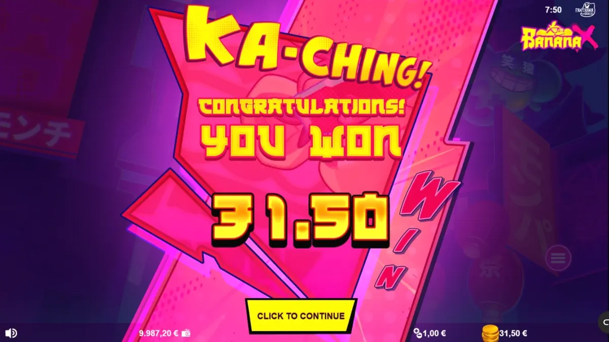 Neon-lit digital jungle theme ng Banana X slot